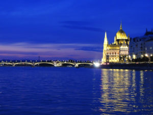 Budapest Margaret Bridge Night BRC 