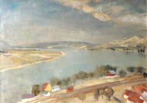 Grey Danube by Szonyi Istvan, 1935 (artmagazin.hu)